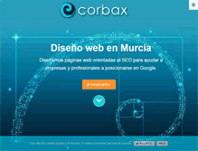 Tablet Screenshot of corbax.com